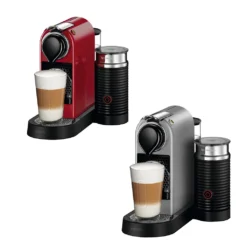 Krups XN7615.19 Nespresso Citiz & Milk Kaffeekapselmaschine (1260 Watt, Wassertankkapazität: 1l, Pumpendruck: 19 Bar) Rot -Smart Kitchen Store 00987565636c348d9830c2f86877e1f7