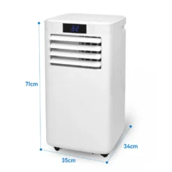 EINFEBEN Mobile Klimagerät Klimaanlage 9000BTU 4 In 1 Mit Abluftschlauch, Luftentfeuchter Ventilationsfunktion 24h-Timer Klimaanlagen -Smart Kitchen Store 00f2d834239eb4a5520ca4d8739351b3
