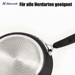 AMERCOOK Rockstone Bratpfanne 20 Cm - Universal-Pfanne Mit Aluminiumkern Bratpfanne - Für Alle Herdarten Zum Braten, Kochen Und Schmoren Induktionsgeeignet Bratpfanne Antihaft-beschichtet 13 AMERCOOK Rockstone Bratpfanne 20 Cm - Universal-Pfanne Mit Aluminiumkern Bratpfanne - Für Alle Herdarten Zum Braten, Kochen Und Schmoren Induktionsgeeignet Bratpfanne Antihaft-beschichtet -Smart Kitchen Store 02094c4bdee083a5e703ae3650c7761e