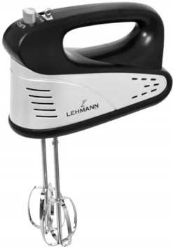 LEHMANN Küchenmaschine 2,5 L Knetmaschine Rührmaschine Teigmaschine, Turbo Handmixer | Handrührer | Stabmixer | Hand Mixer 600W -Smart Kitchen Store 024f8bc334e52e87a1645f98c5076b81