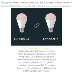 Eglo Connect LED Leuchtmittel-Z ST64 Edisonform E27 5,5 W Smart Connect Z -Smart Kitchen Store 026edbd7676800a5edc5750956ea7b62