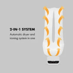 Klarstein ShirtButler Pro Automatischer Trockner Hosentrockner Hosenbügler , 2-in-1 System , 1200 Watt , Easy-Dry Technologie , Multi Size: S - XL , Thermal Safety System , 6-stufiger Timer: Bis 3 Stunden , Trocknungstemperatur: 30 - 70 °C , Bis Zu 2 Kg Maximalgewicht , LED-Kontrolllicht , Wechselbare Trocknungsaufsätze , Material: Oxford-Nylon , Weiß 13 Klarstein ShirtButler Pro Automatischer Trockner Hosentrockner Hosenbügler , 2-in-1 System , 1200 Watt , Easy-Dry Technologie , Multi Size: S - XL , Thermal Safety System , 6-stufiger Timer: Bis 3 Stunden , Trocknungstemperatur: 30 - 70 °C , Bis Zu 2 Kg Maximalgewicht , LED-Kontrolllicht , Wechselbare Trocknungsaufsätze , Material: Oxford-Nylon , Weiß -Smart Kitchen Store 0327e09d5801b6229c88187d0e4876f4