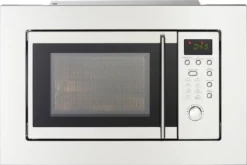 PKM Einbau Mikrowelle Microwellengerät MW800-20.8EB Edelstahl 800 W 20L