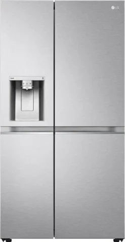 LG GSLV91MBAD Amerikanischer Side-by-Side Mit Wasser- Und Eisspender - No Frost Total No Frost - Multi Airflow System - 635 Liter, Edelstahl