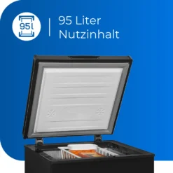 Exquisit Gefriertruhe GT100-330E Schwarz | 96 L Nutzinhalt | Schwarz -Smart Kitchen Store 04cc514ccff081859238f7ea0d83499f