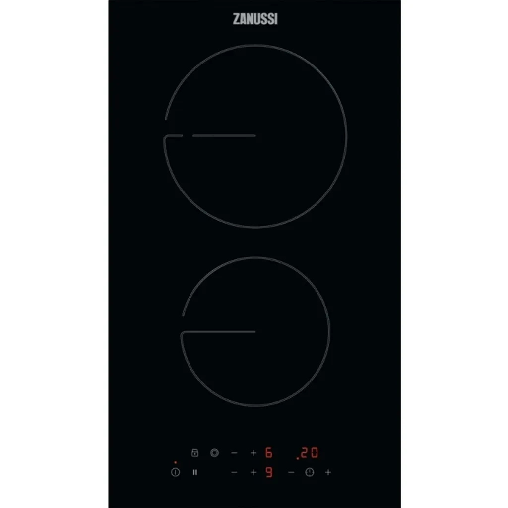 Zanussi ZHRN383K Domino-Kochfeld, Glaskeramik, 30 Cm, Aufliegend 3 Zanussi ZHRN383K Domino-Kochfeld, Glaskeramik, 30 Cm, Aufliegend