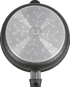 AMT Gastroguss I-528 Bratpfanne, 28 Cm Max. Durchmesser, Gusseisen/Gussaluminium, Induktionsherd-geeignet, Antihaftbeschichtung -Smart Kitchen Store 060a77f9972e7ab0e27db935425eafe6