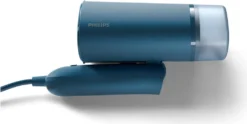 Philips Travel Steamer 3000 Series, Tragbarer Dampfglätter, 20 G/min Konstanter Dampf, 1000W, Blau (STH3000/20) -Smart Kitchen Store 065b827e8f891cd2383407e7c460a730