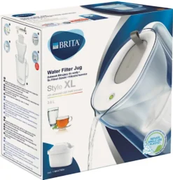 BRITA Wasserfilter Style XL Weiß Mit MAXTRA+ Filterkartusche -Smart Kitchen Store 06ae87b92dad3c4053fb6f6bfebd94de