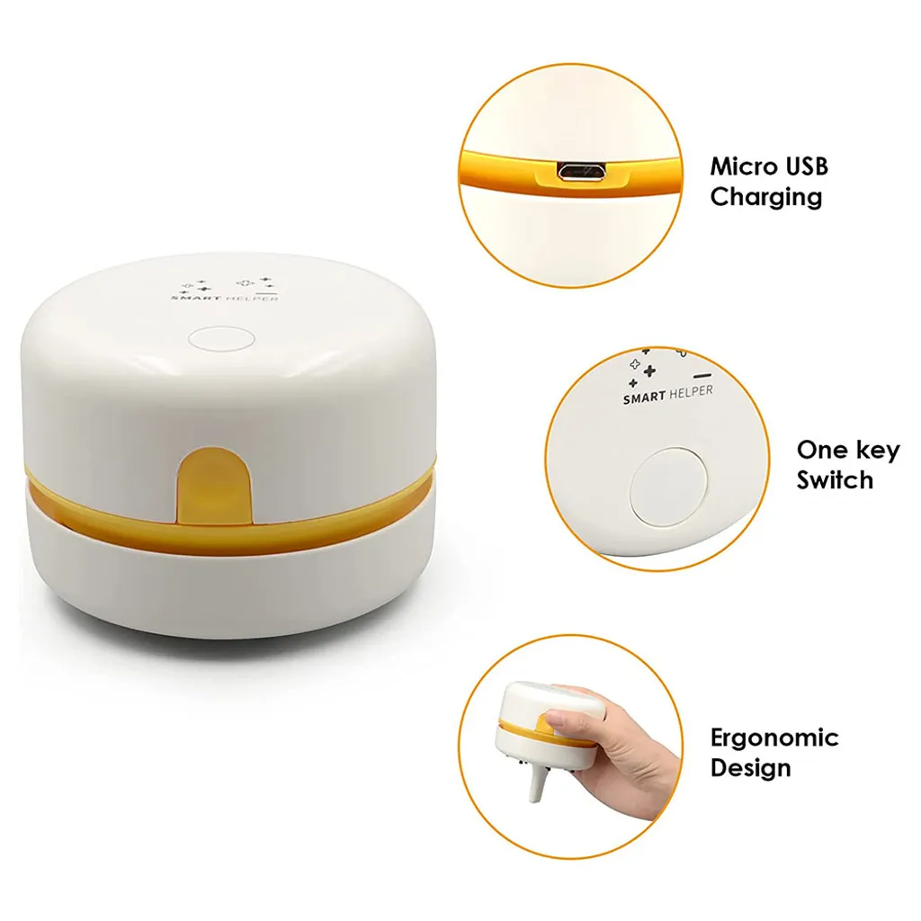 Desktop-Staubsauger USB Aufladbar Einstellbare Saugkraft Mini Tisch Staubsammler Für Tastatur Home Office ,Pink 8 Desktop-Staubsauger USB Aufladbar Einstellbare Saugkraft Mini Tisch Staubsammler Für Tastatur Home Office ,Pink – Bild 6