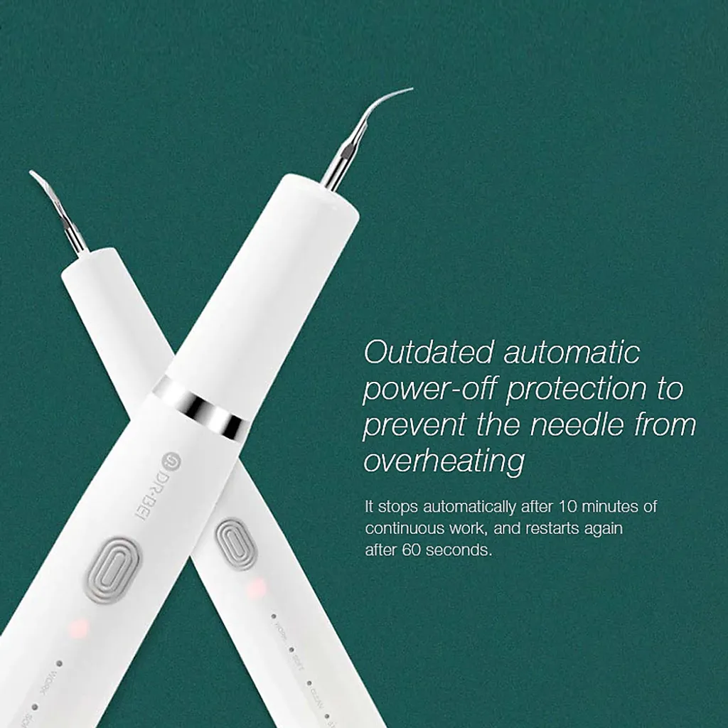 DR.BEI YC2 Ultraschall-Scaler IPX7 Wasserdichter Zahnsteinentferner Mit 3 Modi / LED-Zusatzscheinwerfer Tragbarer Wiederaufladbarer Zahnstein-Zahnsteinschaber Elektrischer Plaque-Entferner Zahnflecken-Reinigungswerkzeug Fuer Erwachsene 12 DR.BEI YC2 Ultraschall-Scaler IPX7 Wasserdichter Zahnsteinentferner Mit 3 Modi / LED-Zusatzscheinwerfer Tragbarer Wiederaufladbarer Zahnstein-Zahnsteinschaber Elektrischer Plaque-Entferner Zahnflecken-Reinigungswerkzeug Fuer Erwachsene – Bild 10