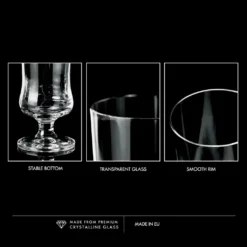 KROSNO Pina Colada Cocktailgläser Longdrinkgläser | Set Von 6 | 300 ML | Avant-Garde Kollektion | Perfekt Für Zuhause, Restaurants Und Partys | Spülmaschinenfest -Smart Kitchen Store 075a203b08ff238b769a84df657ac15a