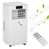 HOMCOM Mobile Klimaanlage 4-in-1 Klimagerät 24h Timer Mit Fernbedienung Nutzungsraum13-18㎡ 900W ABS Weiß+Grau 38 X 35 X 70,5 Cm 2 HOMCOM Mobile Klimaanlage 4-in-1 Klimagerät 24h Timer Mit Fernbedienung Nutzungsraum13-18㎡ 900W ABS Weiß+Grau 38 X 35 X 70,5 Cm -Smart Kitchen Store 080def08300779402c96d1ed27bb8e91
