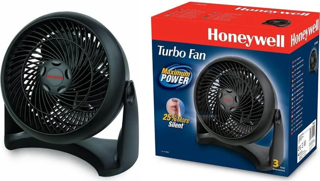 Honeywell HT-900E Kraftvoller Und Geräuscharmer Turbo-Ventilator, Schwarz 10 Honeywell HT-900E Kraftvoller Und Geräuscharmer Turbo-Ventilator, Schwarz – Bild 8