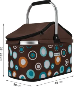 Kühlkorb 25 Liter Braun Hellblau - Dunkelbraun 11 Kühlkorb 25 Liter Braun Hellblau - Dunkelbraun -Smart Kitchen Store 08b672b0c58ef5d7038bd5b96ba52a5e