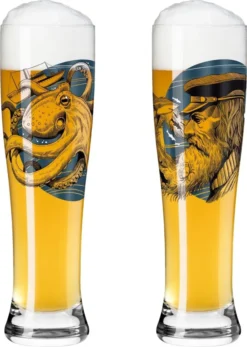 Brauchzeit Weizenbierglas-Set #9, #10 Von Philip Harris -Smart Kitchen Store 08e47d14a53041f718ed8c391351ba0b