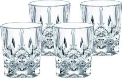 Nachtmann 100694 Noblesse Stamper Kristallglas, 55 Ml, H: 6,1 Cm, ø 5 Cm, Klar (4er Pack) -Smart Kitchen Store 0938f8fa0c1903483aeb8d4d9924eee4