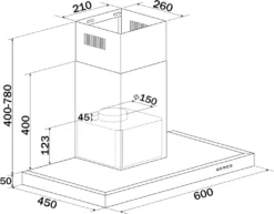 Bomann DU 7600 IX Dunstabzugshaube/ 60 Cm Breite/ Umluft- Oder Abluftbetrieb/ Edelstahl 12 Bomann DU 7600 IX Dunstabzugshaube/ 60 Cm Breite/ Umluft- Oder Abluftbetrieb/ Edelstahl -Smart Kitchen Store 09d90ad95b398127437fe7644e3be719