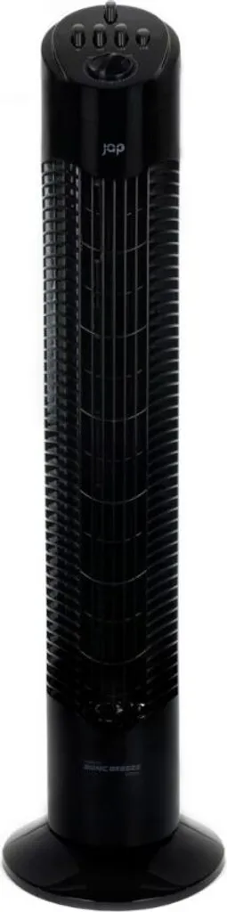 JAP Quebec Oszillierender Leise Turmventilator - 3 Geschwindigkeitsstufen - Drehend - Säulenventilator Mit Timer - Weiß 3 JAP Quebec Oszillierender Leise Turmventilator - 3 Geschwindigkeitsstufen - Drehend - Säulenventilator Mit Timer - Weiß