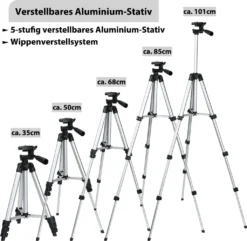LMJK Spektiv 20-60x60 Zoom Inkl. Handyhalterung Und Vollwertigem Stativ, Hochauflösendes Zoomteleskop Für Vogelbeobachtung, Schießen Bzw. Jagd, Schwarz -Smart Kitchen Store 0c4ba97141d224c2a90d4f9756e9c005