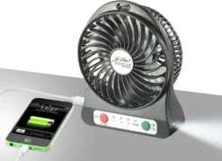 3in1 Akku Tisch-Ventilator Mit Powerbank-Funktion + Leuchte / Lampe 1.800 MAh Auto Camping 10 3in1 Akku Tisch-Ventilator Mit Powerbank-Funktion + Leuchte / Lampe 1.800 MAh Auto Camping -Smart Kitchen Store 0c650cefa8ba69521fbd9bd4a0491927