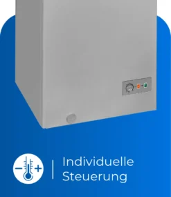 Exquisit Gefriertruhe GT100-330E Silber | 96 L Nutzinhalt | Silber -Smart Kitchen Store 0d3cb9180f1974f264484e916d030e78
