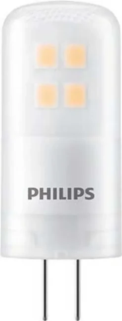 Philips Corepro G4 2.1W 2700K LED-Kapsel, Sockel G4, 2,1 Watt, Warmweiß, 2700 K, Energieeffizienzklasse A++, Dimmbar