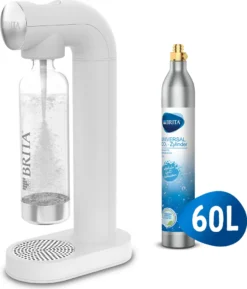 Brita SodaOne Weiß Wassersprudler Set -Smart Kitchen Store 0e22a3f1231b4e8695c8814cec2ac8ac