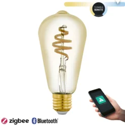 Eglo Connect LED Leuchtmittel-Z ST64 Edisonform E27 5,5 W Smart Connect Z -Smart Kitchen Store 0f0612bca516bd49c7caa4b86f26fda9