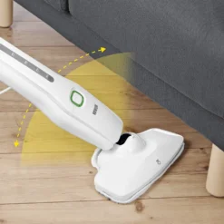 N8WERK Dampfbesen Moonlight White Edition Dampfbesen Dampfreiniger Fliesen Dampf Steam Teppich Hygiene Reiniger 1300W Mopp -Smart Kitchen Store 0f69bcd1fc1dee1324ccdfce001555df