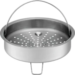 TEFAL Secure 5 Neo® 6,0 L Schnellkochtopf Mit Garkorb Und Dreifuß - Edelstahl - Alle Herdarten, Inklusive Induktionsherd, Gesund Und Schonend Kochen, Zeit- Und Energiesparend P2530738 -Smart Kitchen Store 123f1f2bc112704a5e37ad9e3c8d543a