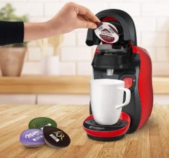 TASSIMO Kaffeekapselmaschine Happy TAS1003, Rot -Smart Kitchen Store 124767024fedf87e3fc6559152957e4d