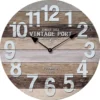 Wanduhr XL "Vintage Port" Nostalgie Ø 45cm Uhr Retro Shabby Chic Im Holzdesign -Smart Kitchen Store 132b9d4d02c0d57691be7da1f360901f