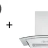 Dunstabzugshaube Kaminhaube Wandhaube Glas LED 60 Cm + Filter Umluftset Respekta -Smart Kitchen Store 135d2786b2c9ed9cae125ecf3eb6a27b