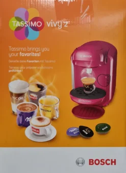 Bosch Tassimo Vivy2 Kapselmaschine TAS1401, Kompaktes Design, Vollautomatisch, Geeignet Für Alle Tassen - Pink 28 Bosch Tassimo Vivy2 Kapselmaschine TAS1401, Kompaktes Design, Vollautomatisch, Geeignet Für Alle Tassen - Pink -Smart Kitchen Store 1384010da8fdf2a4f34a8f2ab52db2c1
