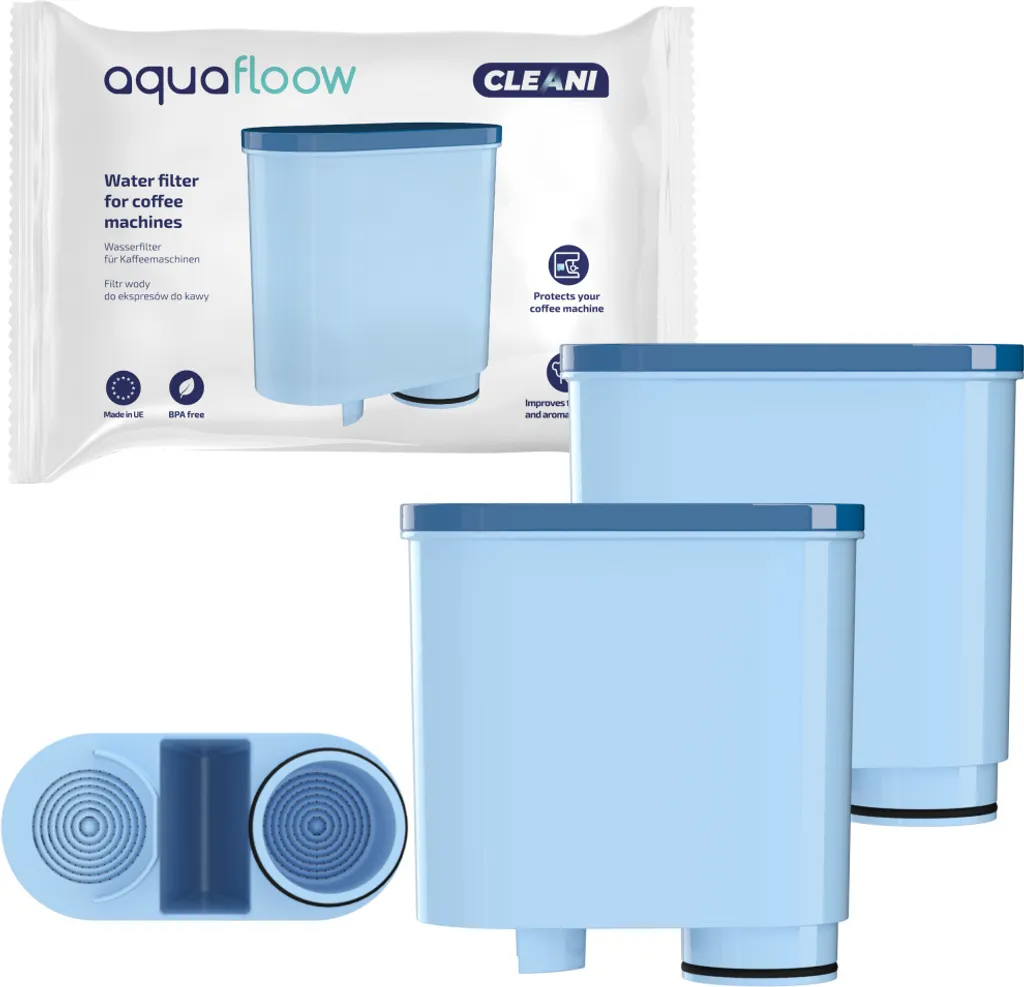 AquaFloow Set Für Philips/Saeco- 2x Wasserfilter, 1x Clean Max Entkalker 250ml, 2x Reinigungstabletten, Reiniger 4 AquaFloow Set Für Philips/Saeco- 2x Wasserfilter, 1x Clean Max Entkalker 250ml, 2x Reinigungstabletten, Reiniger – Bild 2