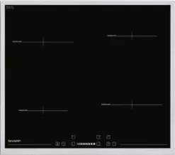 Sharp - KH-6IX19FS00-EU - Einbau-Induktions-Kochfeld - 60 Cm