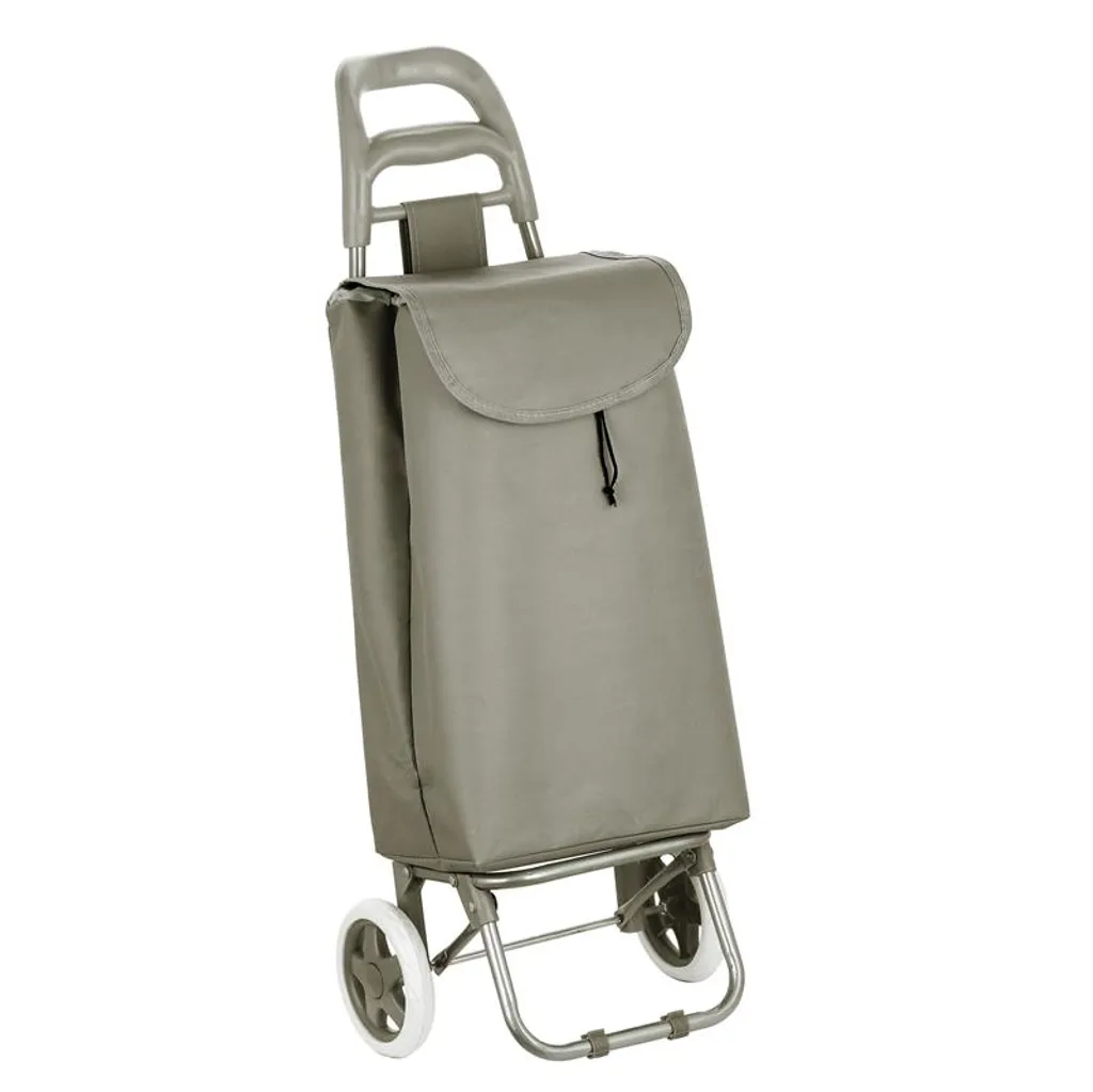 MSV® Einkaufstrolley Einkaufswagen Trolleytasche Einkaufsroller Trolley Roller – Taupe 3 MSV® Einkaufstrolley Einkaufswagen Trolleytasche Einkaufsroller Trolley Roller – Taupe