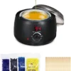 Wachs-Haarentfernung, Wachswärmer/Wachswärmer Elektrischer Wachswärmer Haarentfernungs-Wachs-Kit, 4 X 100 G Hartwachsbohnen + 20 Wachsstäbchen -Smart Kitchen Store 13ecb5d706b18cb55fc668a54a87259f
