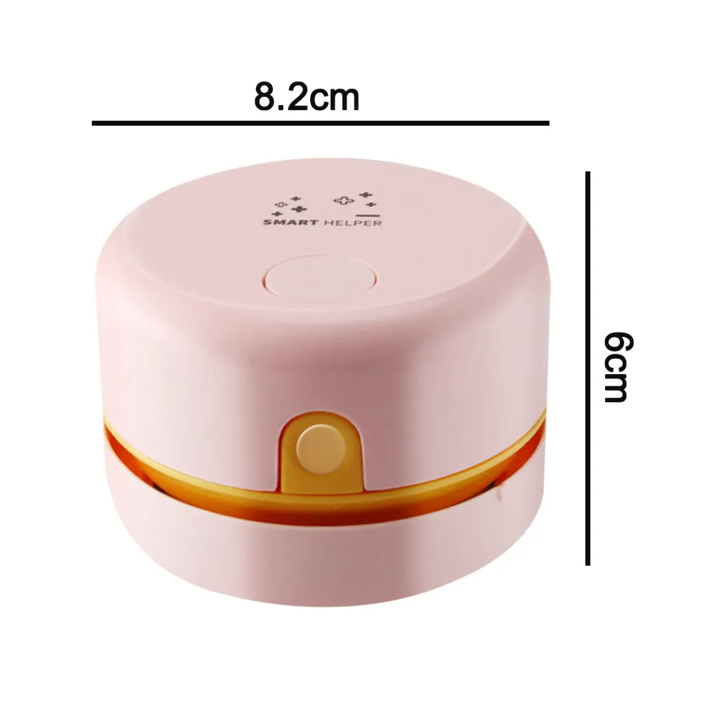 Desktop-Staubsauger USB Aufladbar Einstellbare Saugkraft Mini Tisch Staubsammler Für Tastatur Home Office ,Pink 7 Desktop-Staubsauger USB Aufladbar Einstellbare Saugkraft Mini Tisch Staubsammler Für Tastatur Home Office ,Pink – Bild 5