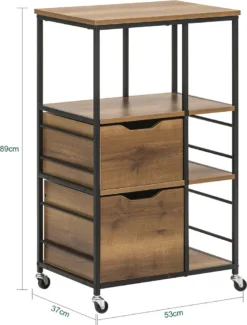 SoBuy FKW111-PF Küchenwagen Servierwagen Beistellwagen Rollwagen Teewagen Barwagen Küchenregal Mit Rollen BHT Ca.: 53x89x37cm 14 SoBuy FKW111-PF Küchenwagen Servierwagen Beistellwagen Rollwagen Teewagen Barwagen Küchenregal Mit Rollen BHT Ca.: 53x89x37cm -Smart Kitchen Store 14d4fa878f83fe795160c9b8298d2bcf