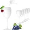 Weiße Weingläser Wasserglas Set 6 Teilig 130ml (max. 320ml) Aus Glas Massiv Weißweingläser Rotweingläser 2 Weiße Weingläser Wasserglas Set 6 Teilig 130ml (max. 320ml) Aus Glas Massiv Weißweingläser Rotweingläser -Smart Kitchen Store 15063ce0c2d86424bfb8c62cc9d71eeb