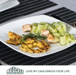 MALACASA, Serie Julia, 36 Tlg. Set Porzellan Geschirrset Tafelservice Mit Kuchenteller, Flachteller Und Suppenteller Für 12 Personen 15 MALACASA, Serie Julia, 36 Tlg. Set Porzellan Geschirrset Tafelservice Mit Kuchenteller, Flachteller Und Suppenteller Für 12 Personen -Smart Kitchen Store 15c5da71e1919871076222b777e4874f