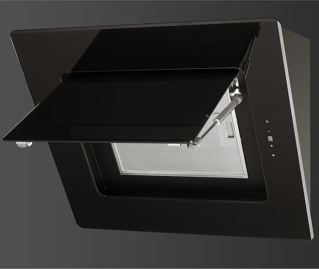 PKM Dunstabzugshaube Mit Randabsaugung Kopffreihaube 9040/60BZ Edelstahl Schwarz 8 PKM Dunstabzugshaube Mit Randabsaugung Kopffreihaube 9040/60BZ Edelstahl Schwarz – Bild 6