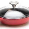 Woll IRON, Servierpfanne Rund Mit Glasdeckel Und Silikongriff, 20 Cm, 5.5 Cm Hoch, Chili Red -Smart Kitchen Store 16bb4ea1f49d5e6a2c2d05d7cf4d0d86