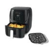 Heißluftfritteuse Fritteuse Fettarm Heißluft 1300W Touch Display Timer Schwarz -Smart Kitchen Store 16e3b19a728784ca76223cacda2b290e
