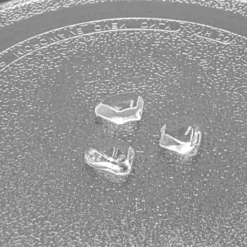 Vhbw Mikrowellen-Teller Kompatibel Mit Panasonic NN-GD379, NNGD377SEPG, NNGD379 Mikrowelle - Drehteller Mit Y-Aufnahme, 24,5 Cm, Glas -Smart Kitchen Store 174657775374268c7595e9972a0e4fa8 1