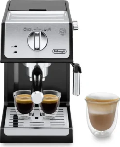 De'Longhi DeLonghi ECP 33.21.BK Siebträger Espressomaschine, Farbe: Schwarz -Smart Kitchen Store 176e801d63f2ed31e610d48312fdb2c4