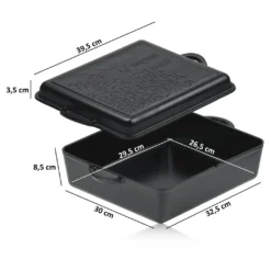 BBQ-Toro Dutch Oven Pan DOSQU, 9,5 L Ultimate Gusseisen Kochtopf Mit PRO3+ Beschichtung, Gusstopf -Smart Kitchen Store 17790648259360b8a71d32ca91ef030a