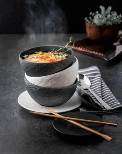 Villeroy & Boch Manufacture Rock Tafelservice 18-teilig Schwarz -Smart Kitchen Store 18acaec58d74304707a04cc07d0ac5f1